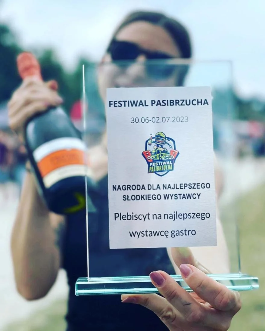 Sylwia z nagrodą Festiwalu Pasibrzucha dla TenTego Food & Drinks